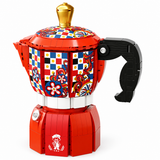 Cafetière italienne, vue complémentaire 3, lumière harmonisée
