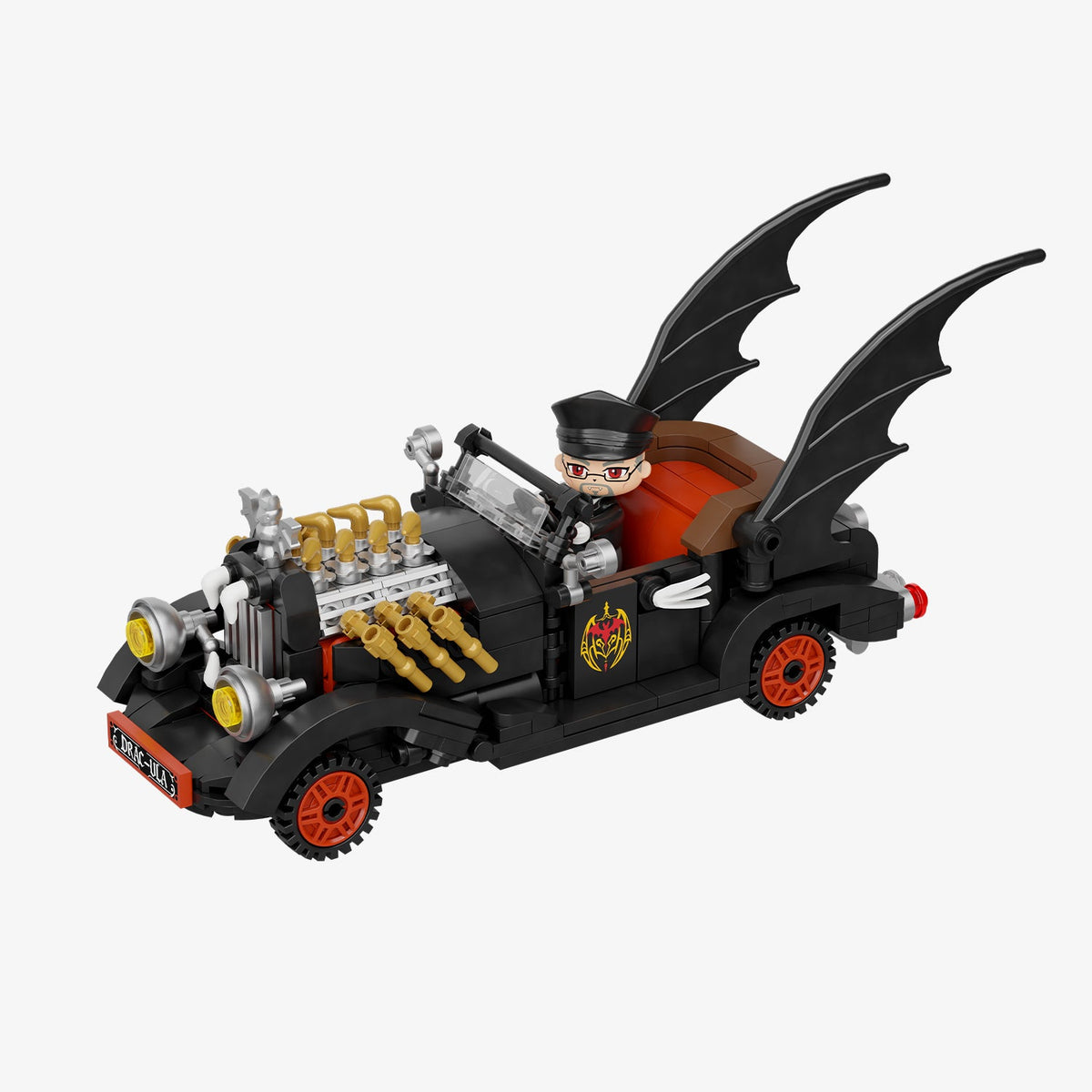Voiture ancienne du vampire, vue principale