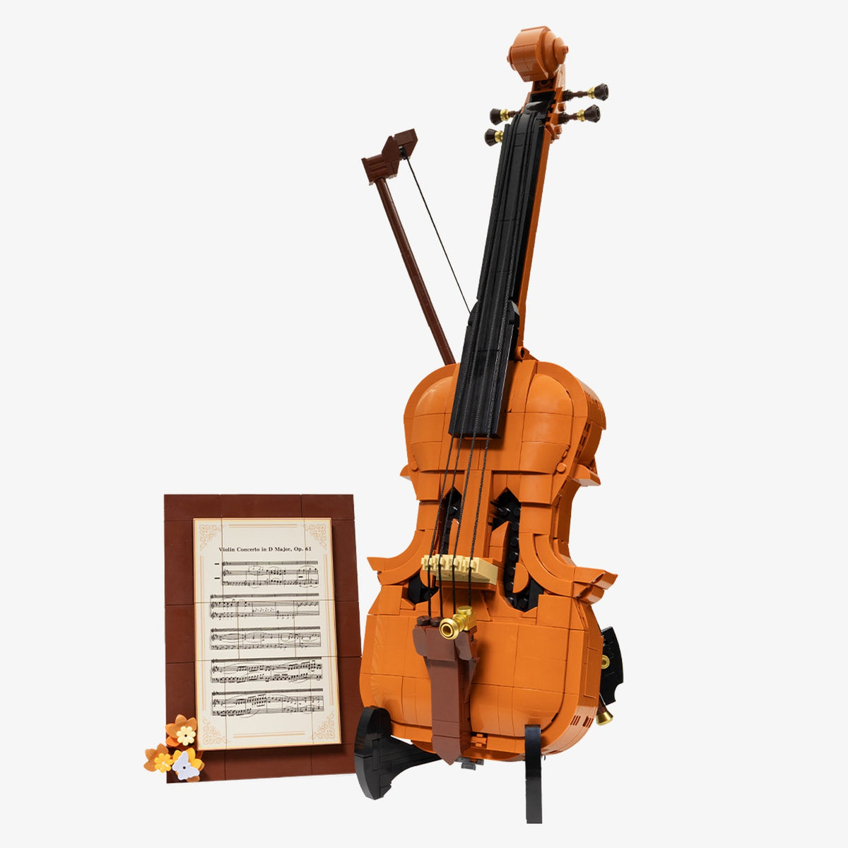 Violon décoratif, vue principale