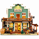 Épicerie du Far West, avec lumières, vue complémentaire 2, lumière harmonisée