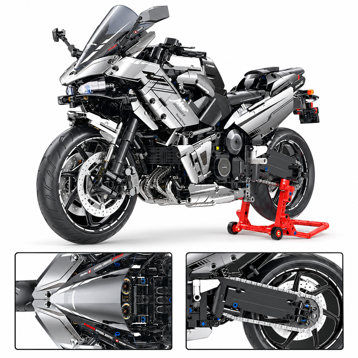 Hypersportive japonaise éclairée, échelle 1:5