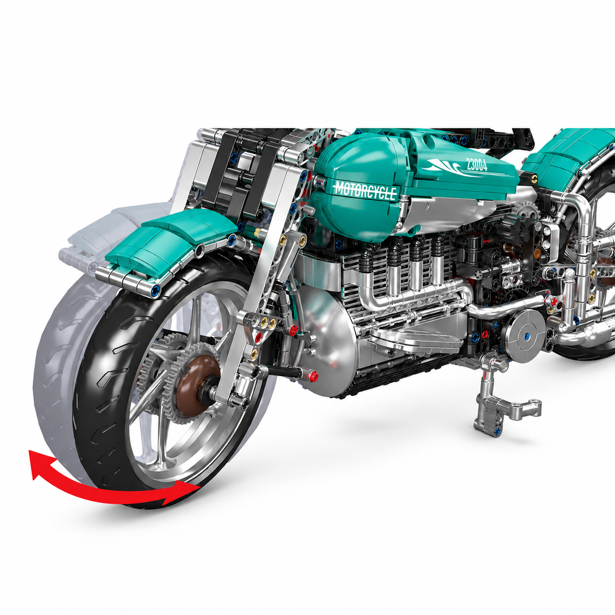 Moto cruiser au 1:6