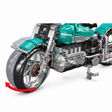 Moto cruiser au 1:6