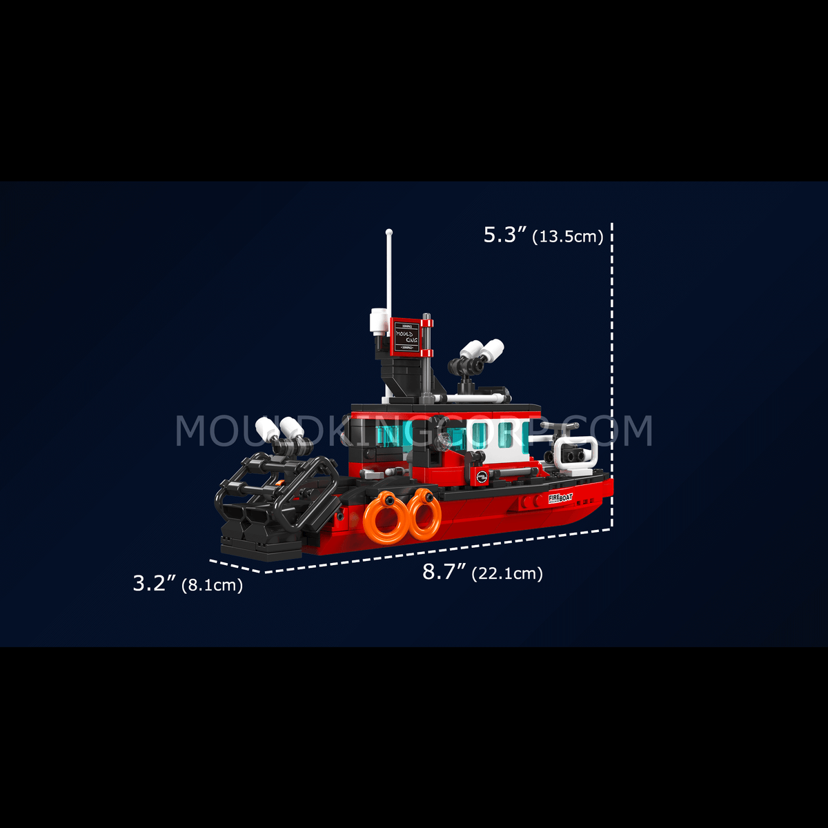 Bateau-pompe, vue 6