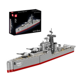 Destroyer naval moderne, vue principale