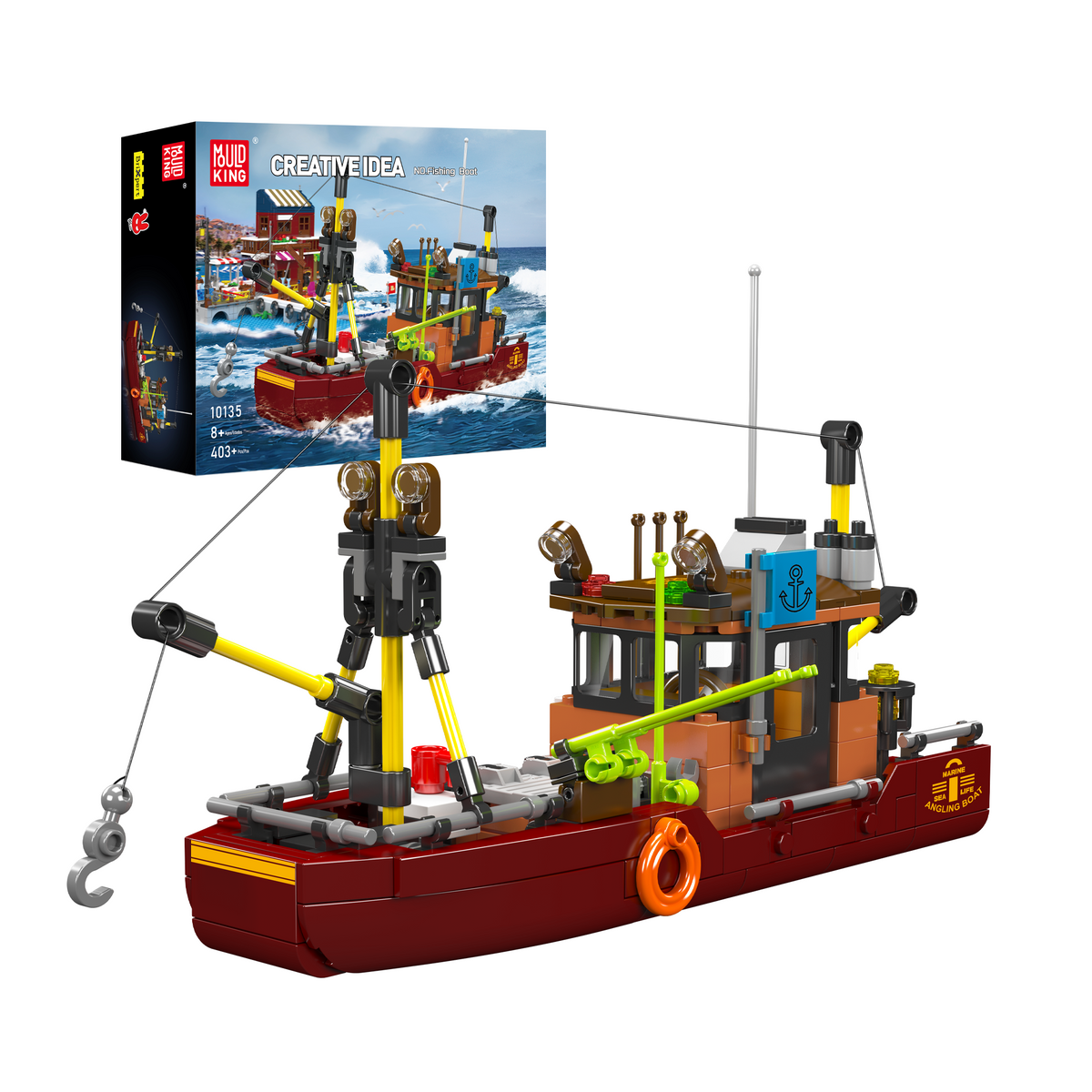 Bateau de pêche sportive, vue principale