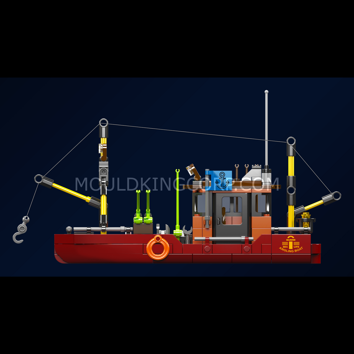 Bateau de pêche sportive, vue 4