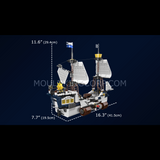 Navire steampunk, vue 6