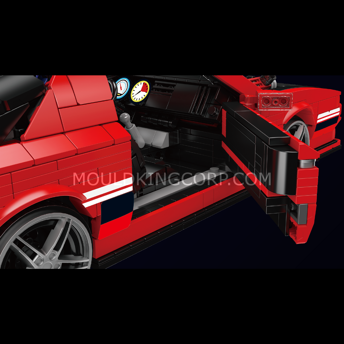 Coupé de dragster V8 à compresseur, vue 4