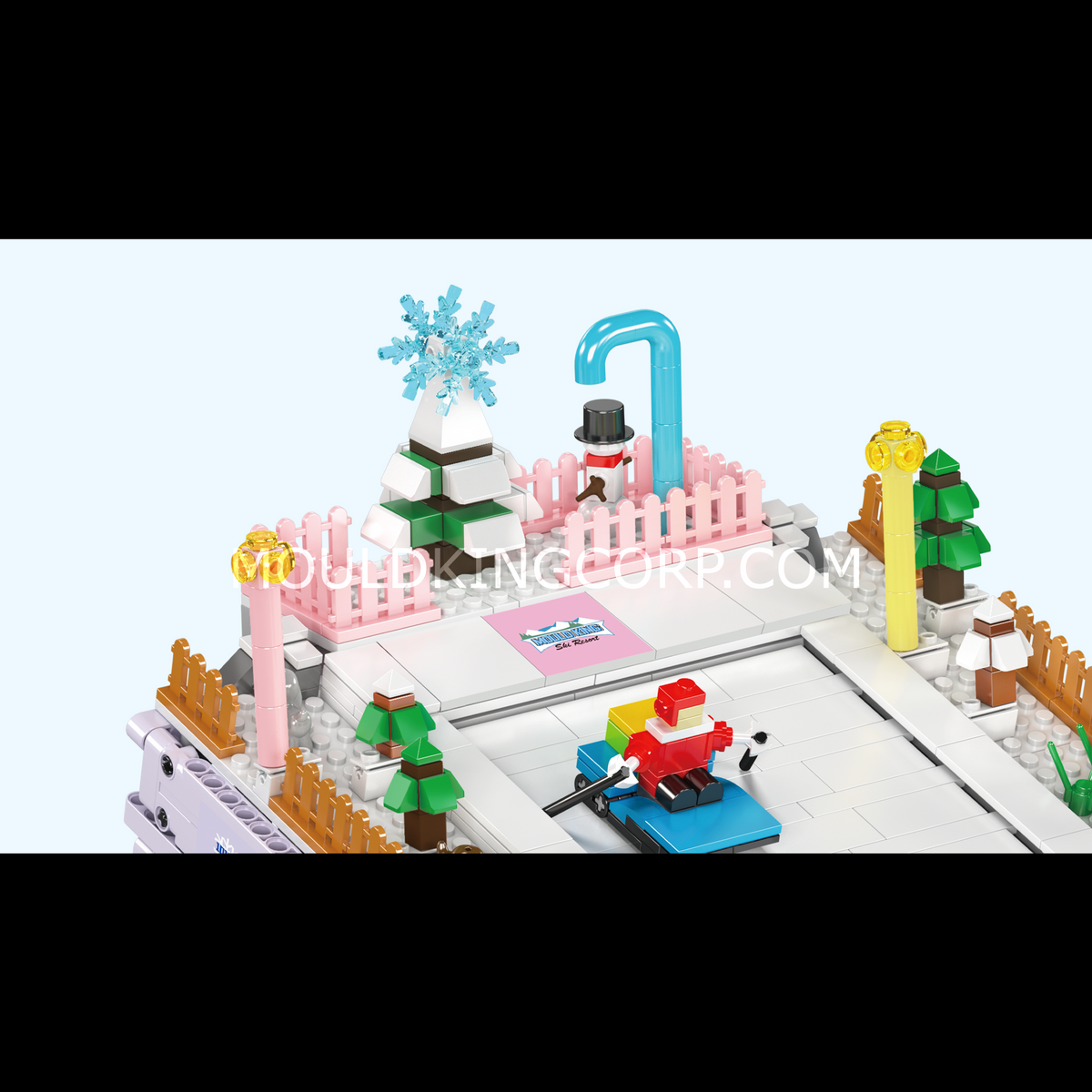 Station de ski, vue 4