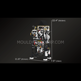 Horloge futuriste, vue 6