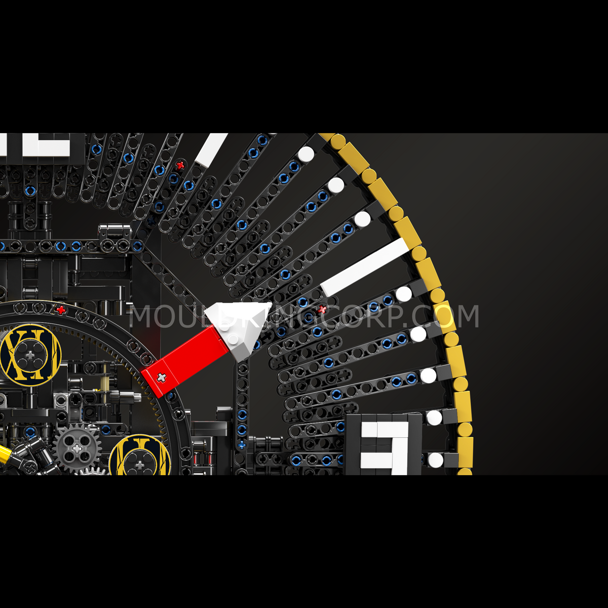 Horloge steampunk, vue 2