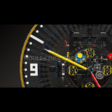 Horloge steampunk, vue 3