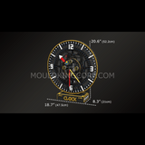 Horloge steampunk, vue 6