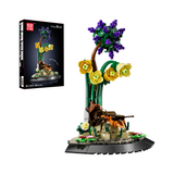 Fourmi et plante fleurie, vue principale