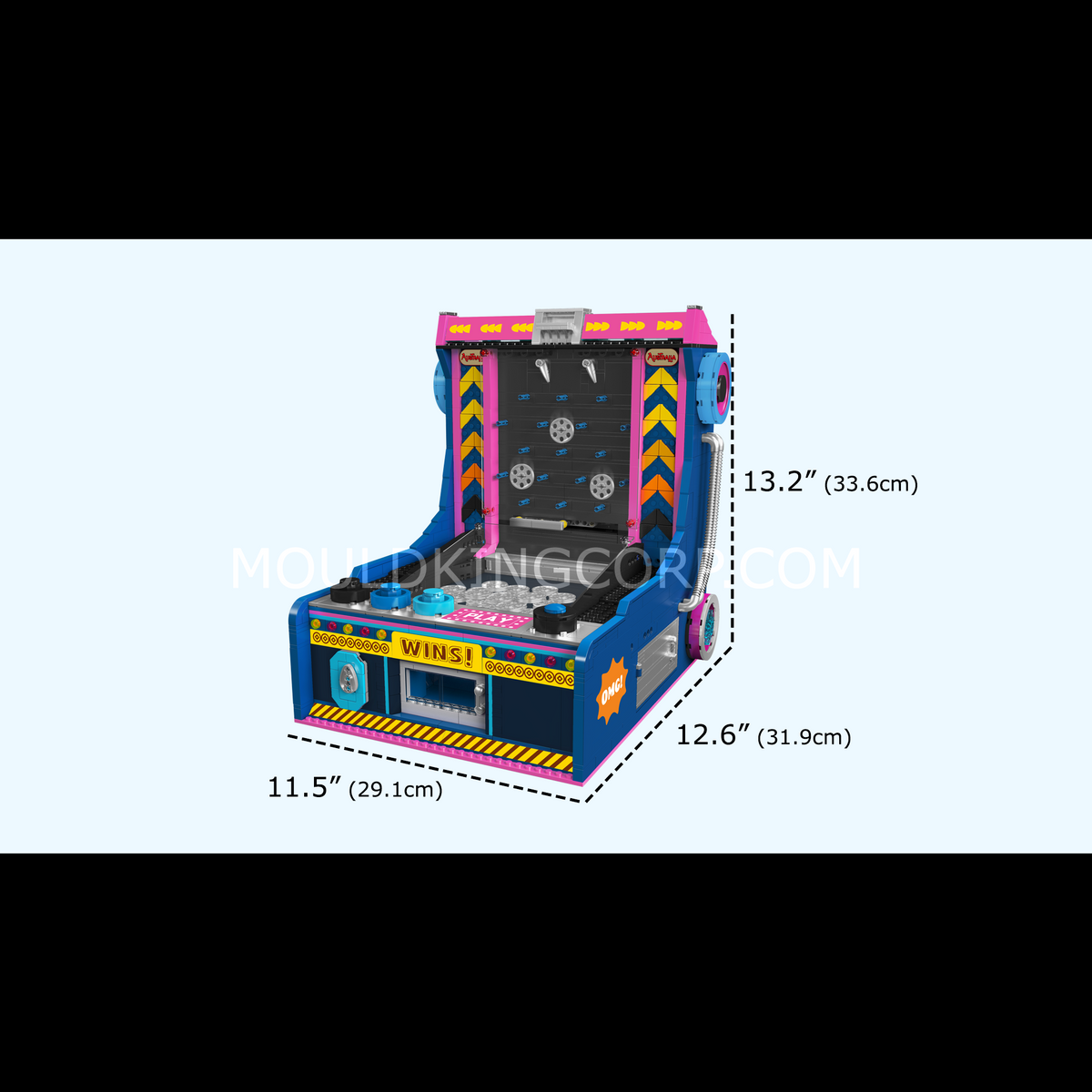 Machine à pousser les pièces, vue 6