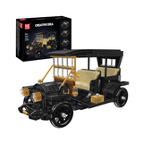 Voiture de ville des années 1910, vue principale