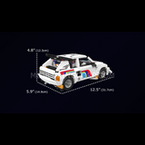 Voiture de rallye groupe B des années 80, vue 6