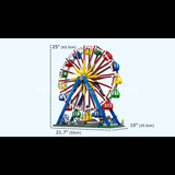 Grande roue motorisée et éclairée, vue 6