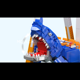 Bateau balançoire requin, vue 2