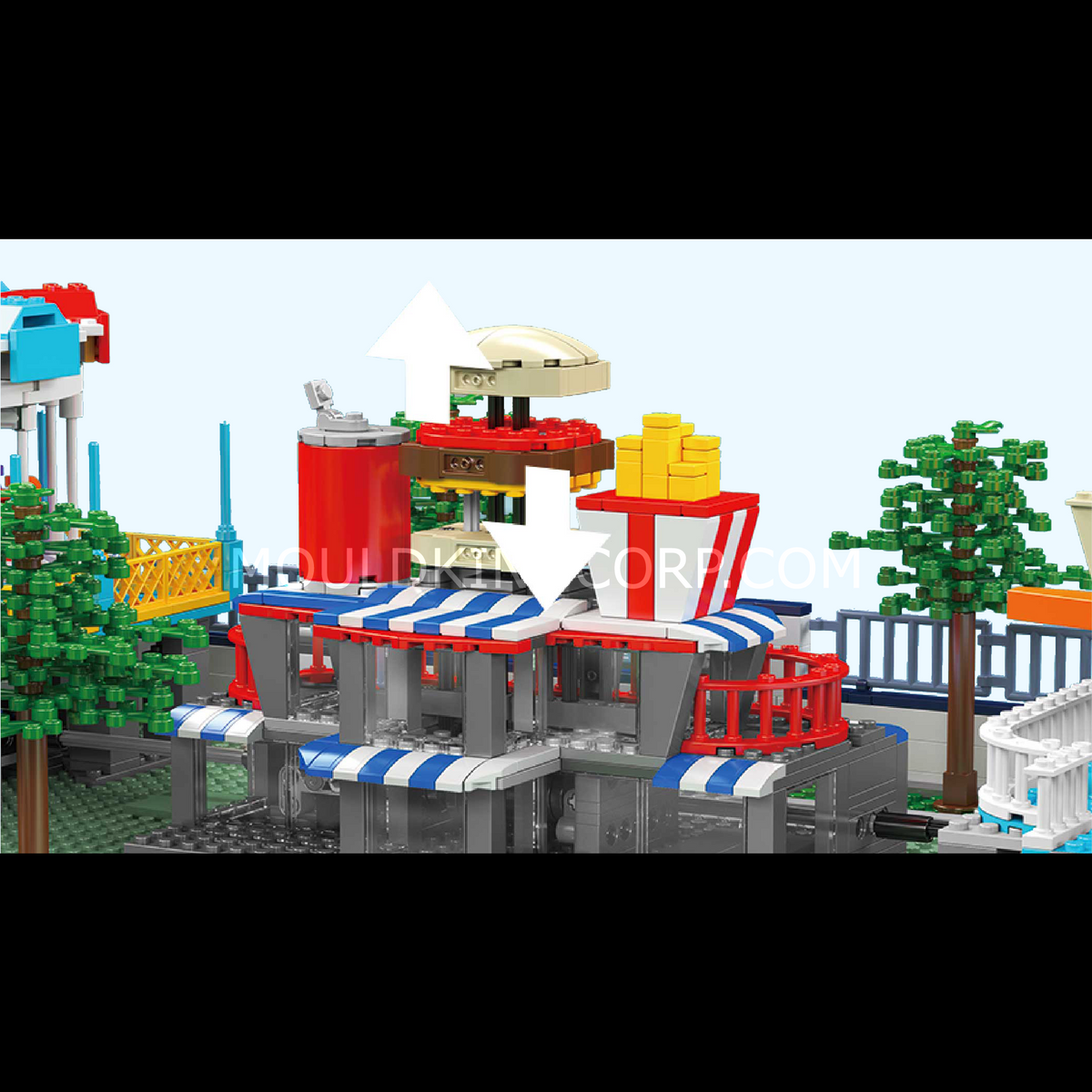 Grand parc d'attractions, vue 3
