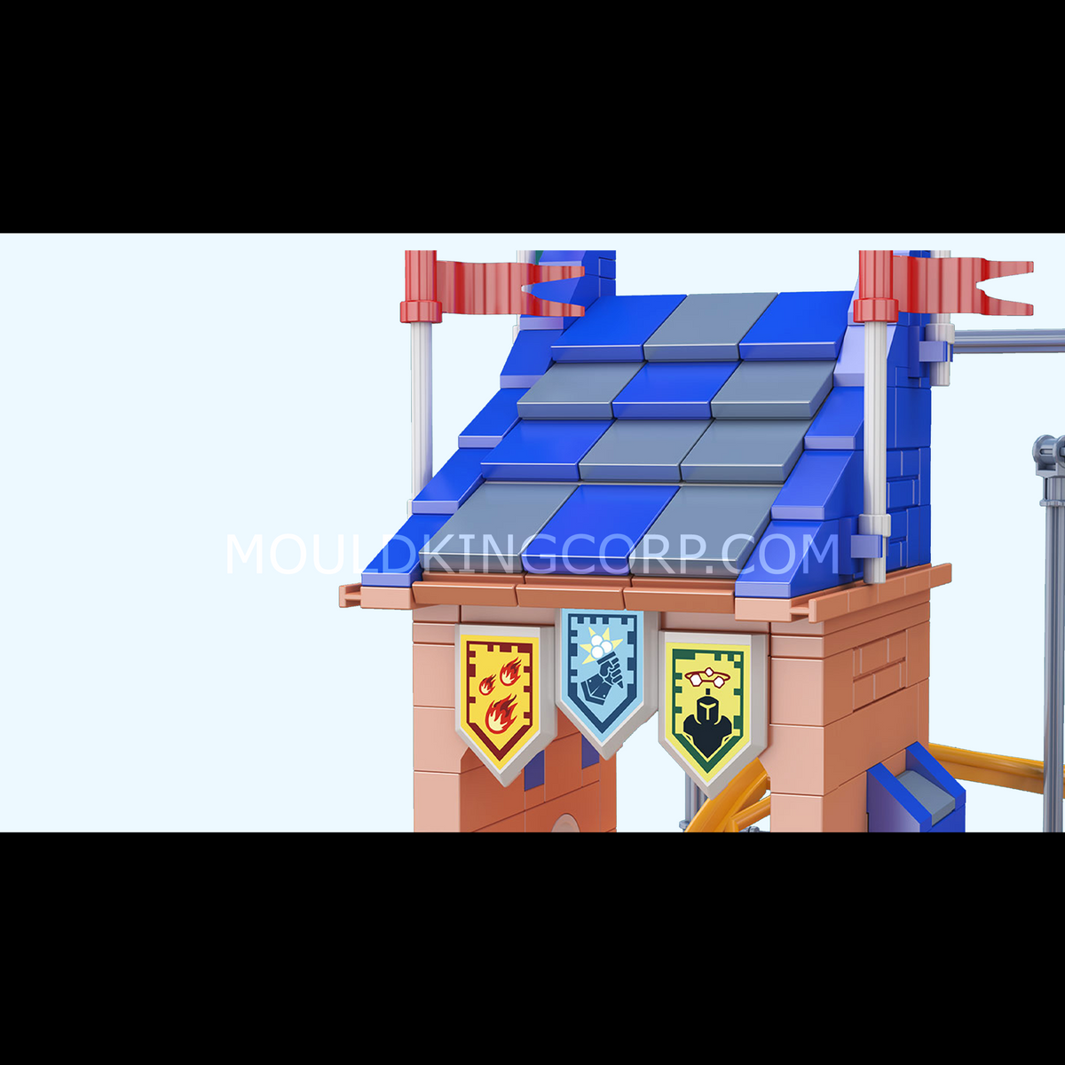 Montagnes russes du château, vue 3