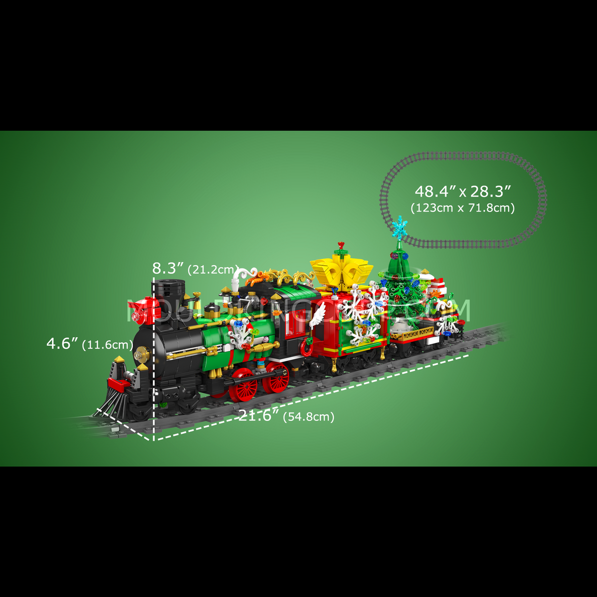 Train de Noël, vue 6