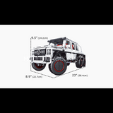 Tout-terrain 6×6, vue 6