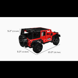 4x4 tout-terrain télécommandé, quatre portes, vue 6
