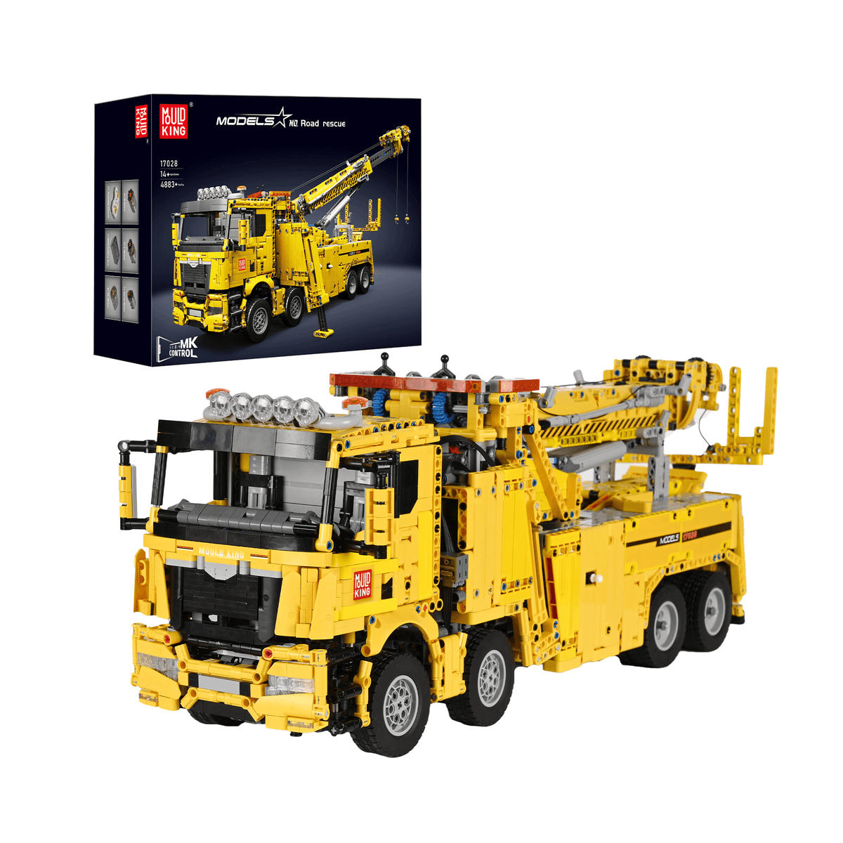 Camion de secours et dépannage télécommandé, 1:8, vue principale