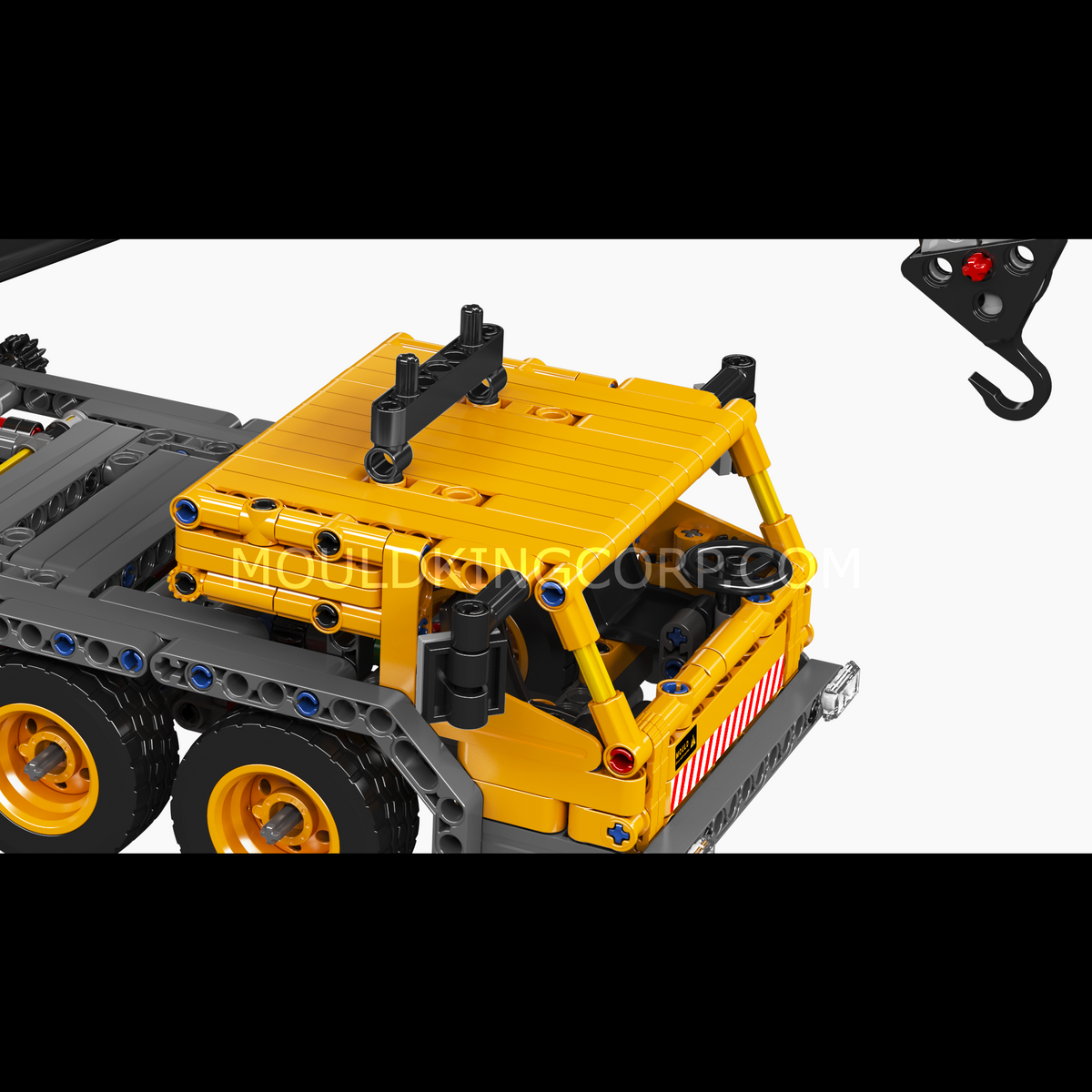 Grue mobile jaune, vue 2