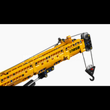 Grue mobile jaune, vue 4
