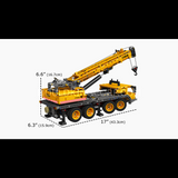 Grue mobile jaune, vue 6