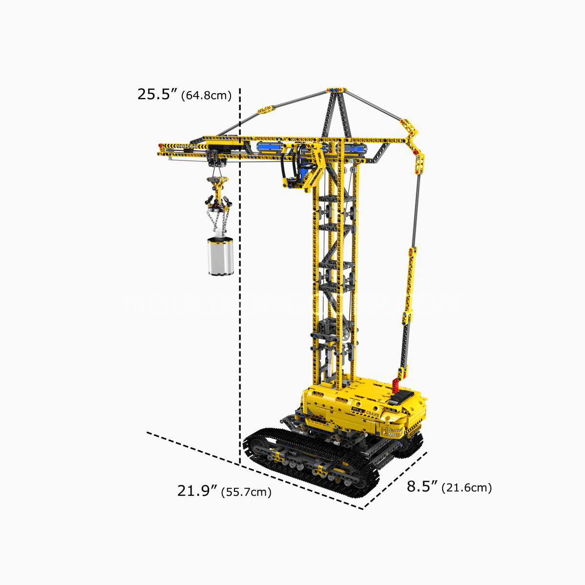 Grue à tour sur chenilles, vue 6