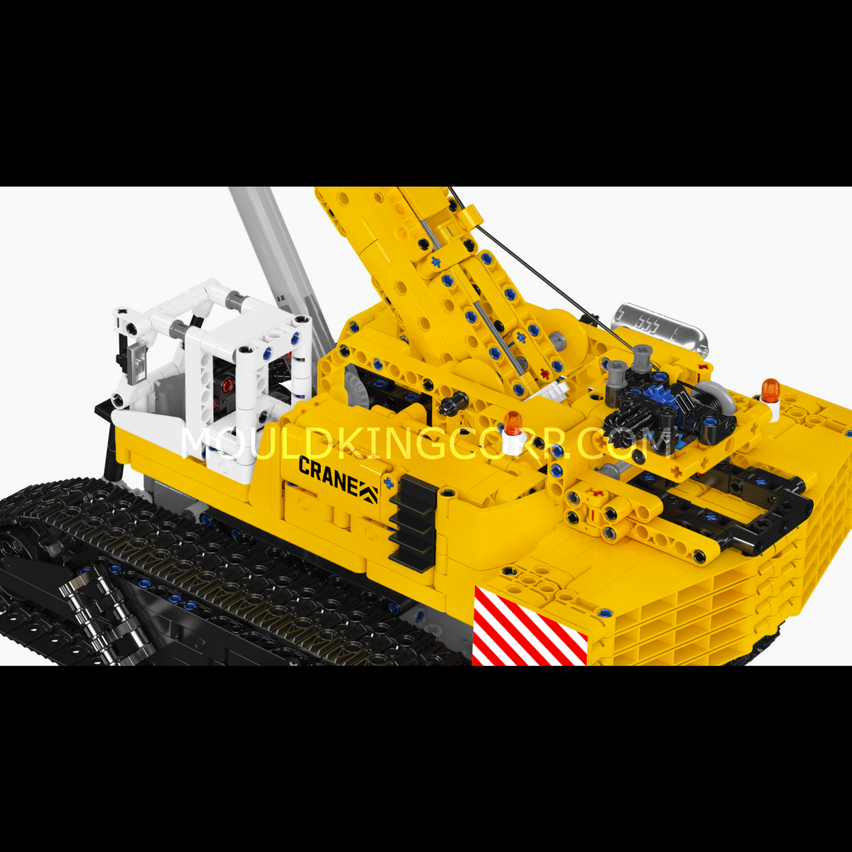 Grue sur chenilles télécommandée, vue 2