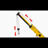 Grue sur chenilles télécommandée, vue 3