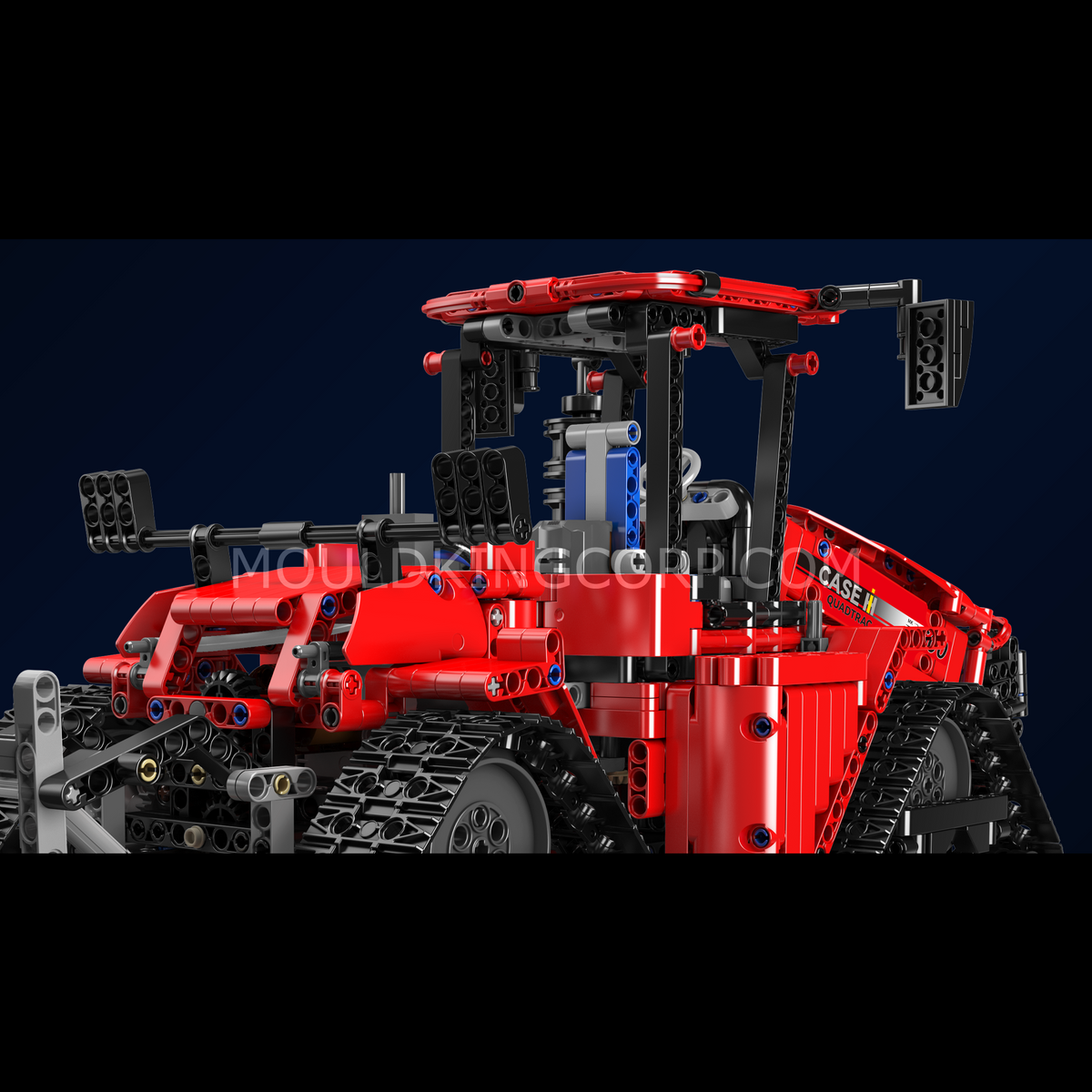 Tracteur à chenilles, vue 3