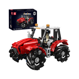 Tracteur à roues omnidirectionnelles, vue principale