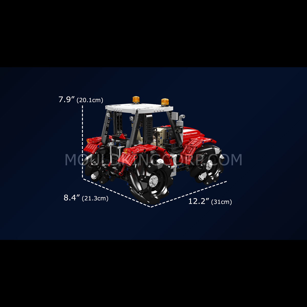 Tracteur omnidirectionnel, vue 6