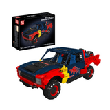 Trophy truck du désert à moteur à friction, vue principale