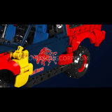Trophy truck du désert à moteur à friction, vue 3