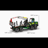 Camion grumier à grue pneumatique motorisée, vue 6