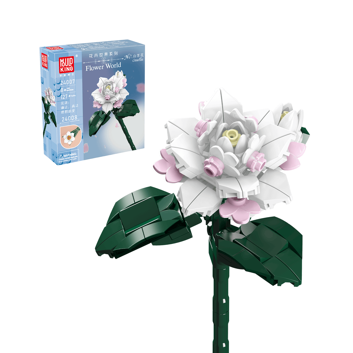 Fleur de camélia, vue principale