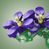 Fleur de violette, vue 3