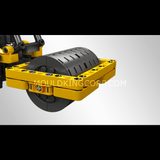 Petit rouleau compresseur, vue 3