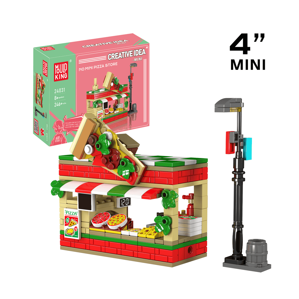 Mini pizzeria, vue principale