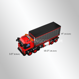 Camion porte-conteneur, vue 5