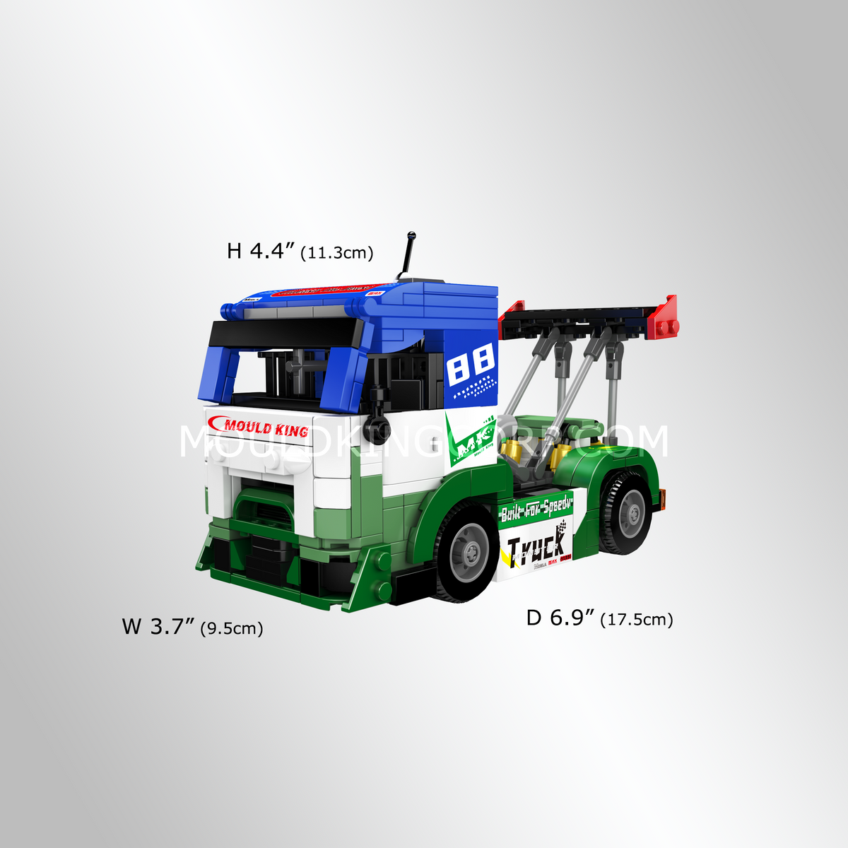 Camion de course surbaissé, vue 5