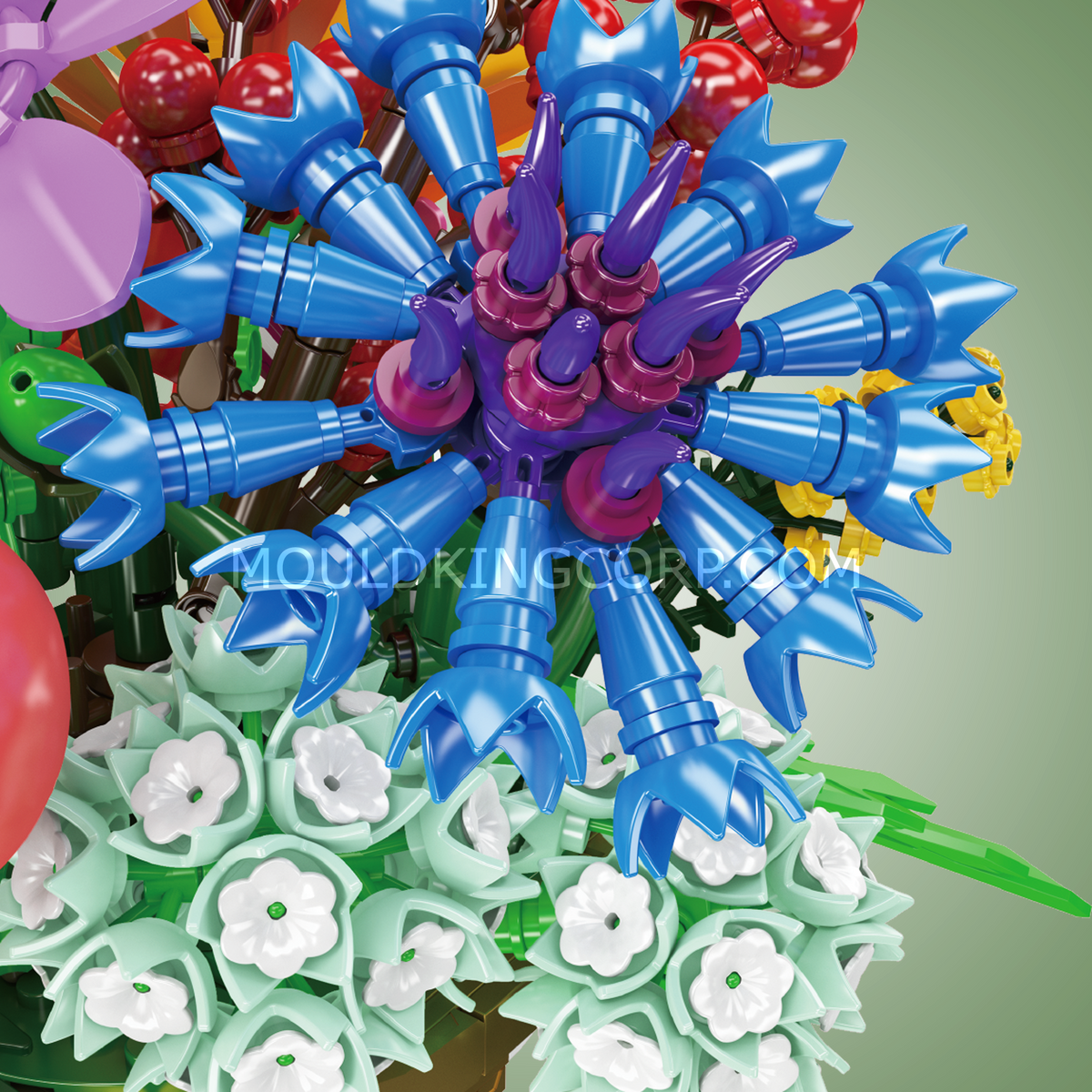 Bouquet champêtre aux dix fleurs, vue 2