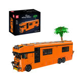 Camping-car et sa scène de plage, vue principale